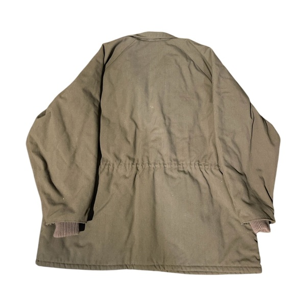 Vintage CARHARTT 4 Pocket Quilt Lined Chore Field Jacket Brown Mens XXL - Picture 4 of 6